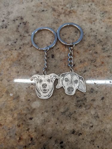 Customer photo review of Silvercut™ Keychain