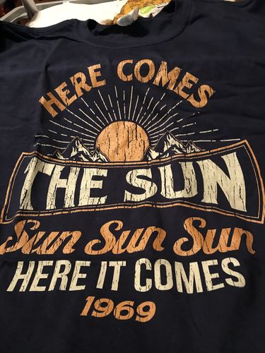 Customer photo review of The Beatles - Here Comes The Sun - Men's T-Shirt