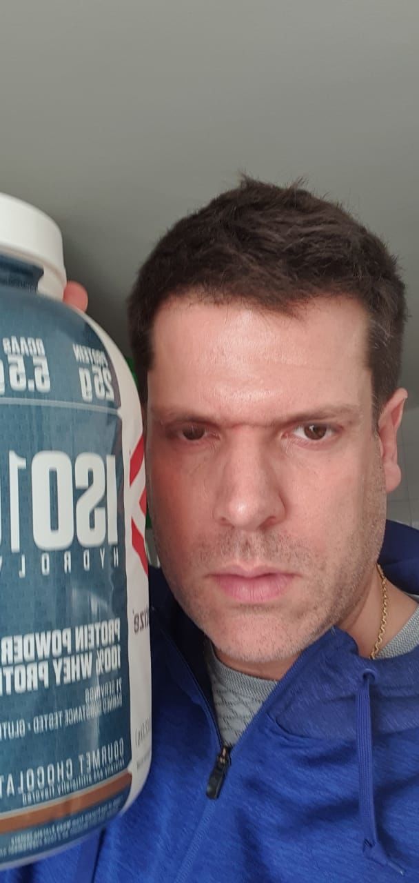 Customer photo review of Dymatize ISO100 Hydrolyzed Proteina Hidrolizada 5 Lb