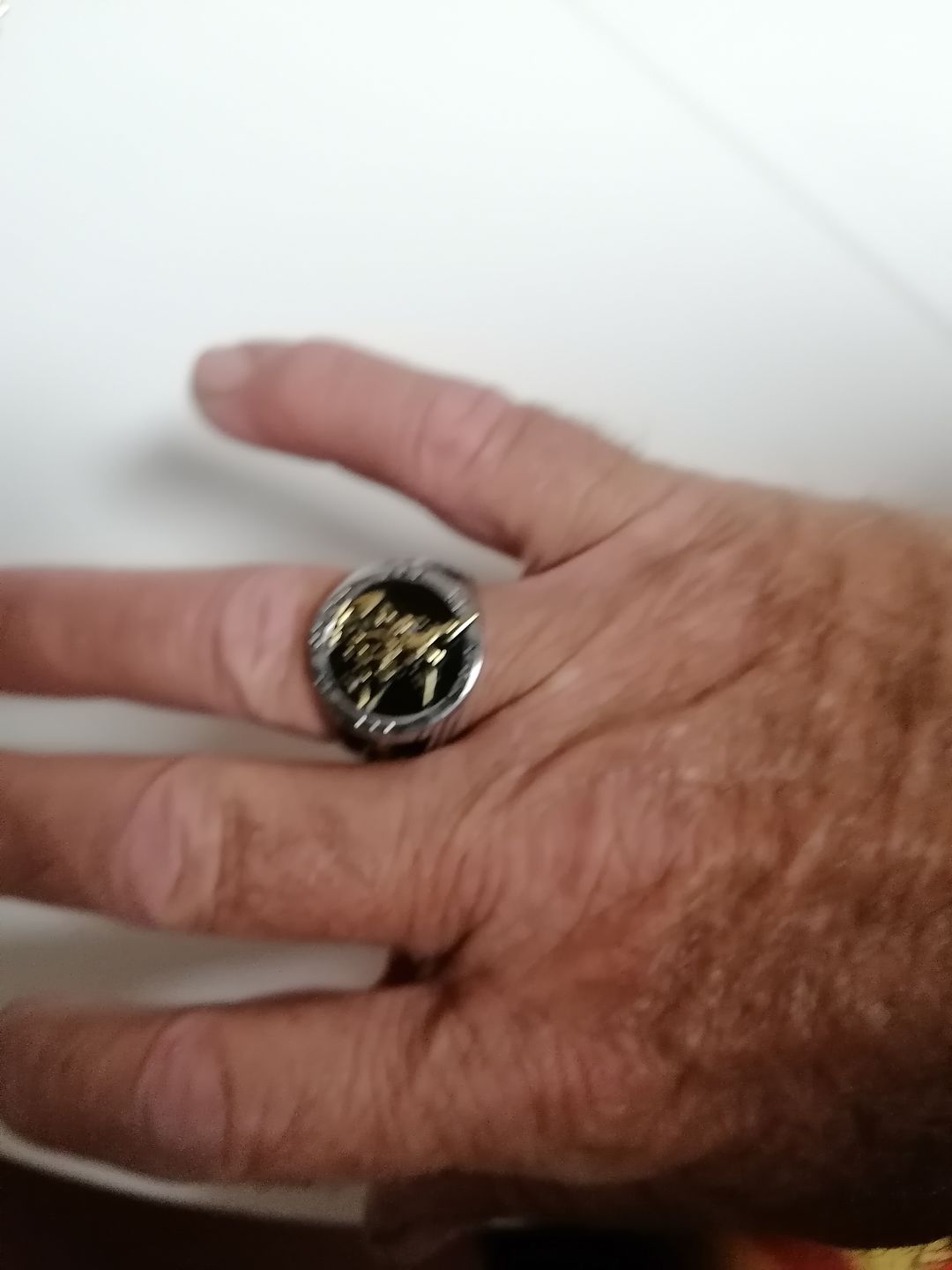 Customer photo review of Bague de l'Archange Michel