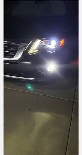 Customer photo review of Super Bright 6000K LED Fog Lights