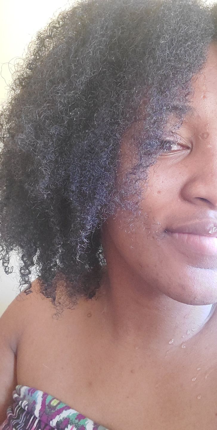 Customer photo review of Step 1: Moroccan Rhassoul 5-in-1 Clay Treatment (For Tight Curls)