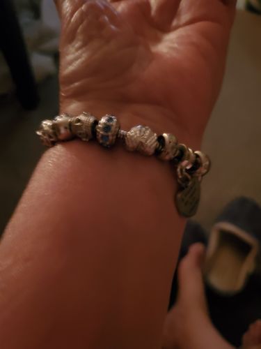 Customer photo review of Piece Of My Heart Bracelet
