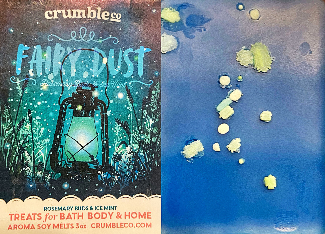 Customer photo review of Fairy Dust Wax Melts