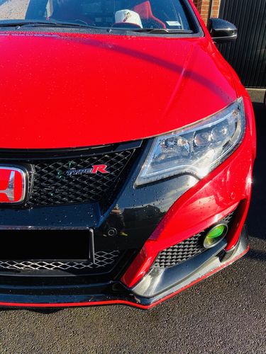 Customer photo review of Honda Civic Type R FK2 Fog Light Armour