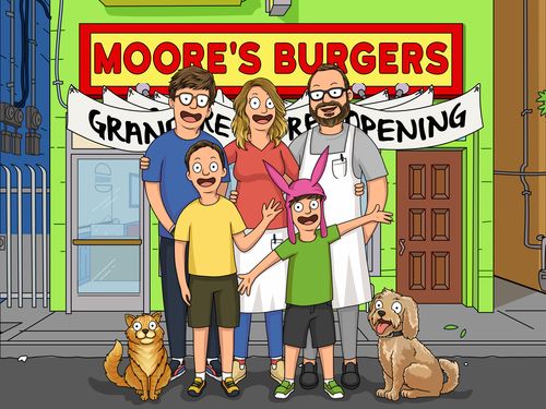 Customer photo review of Personalized Bob’s 🍔  Custom Portrait