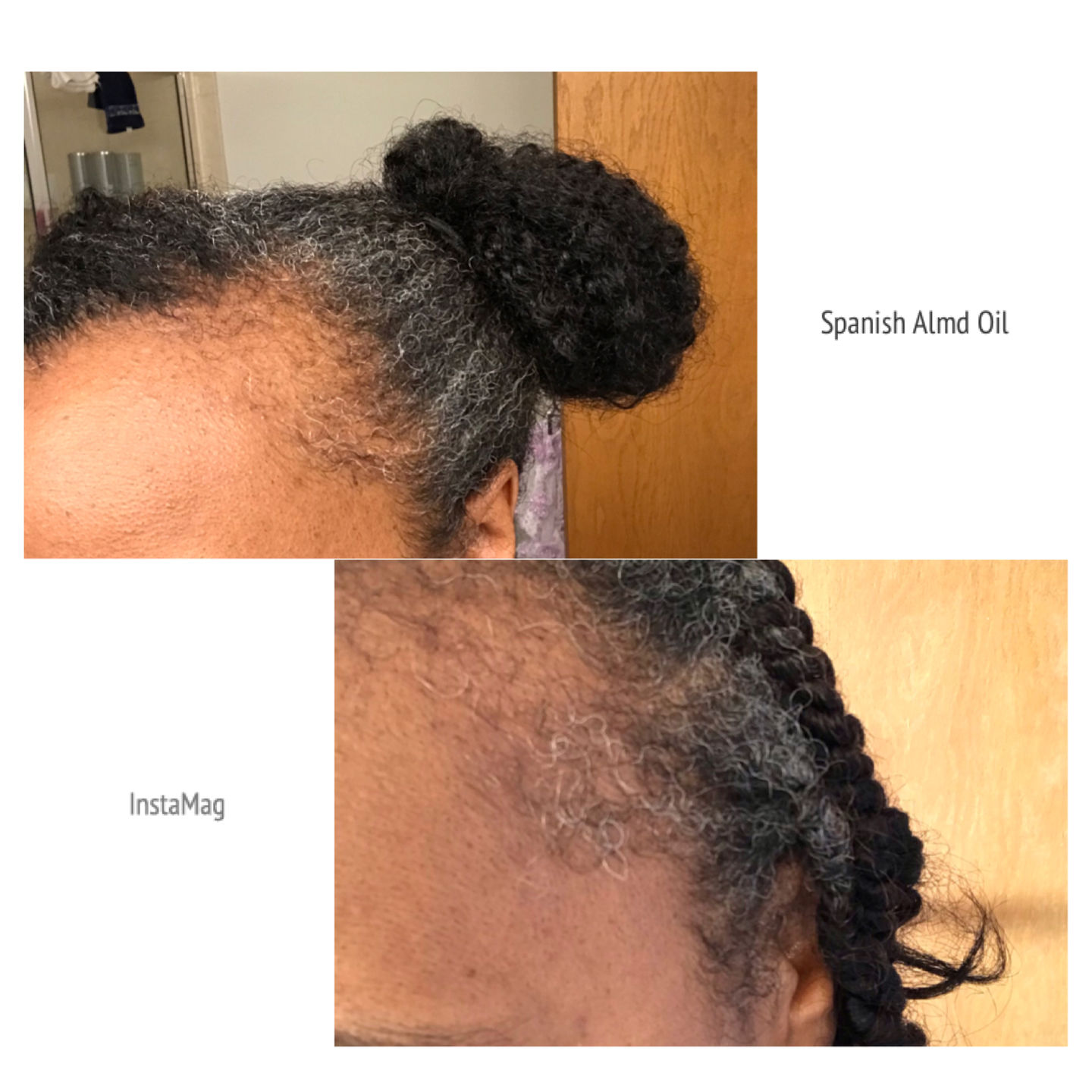 Customer photo review of Spanish Almond Regrowth Oil
