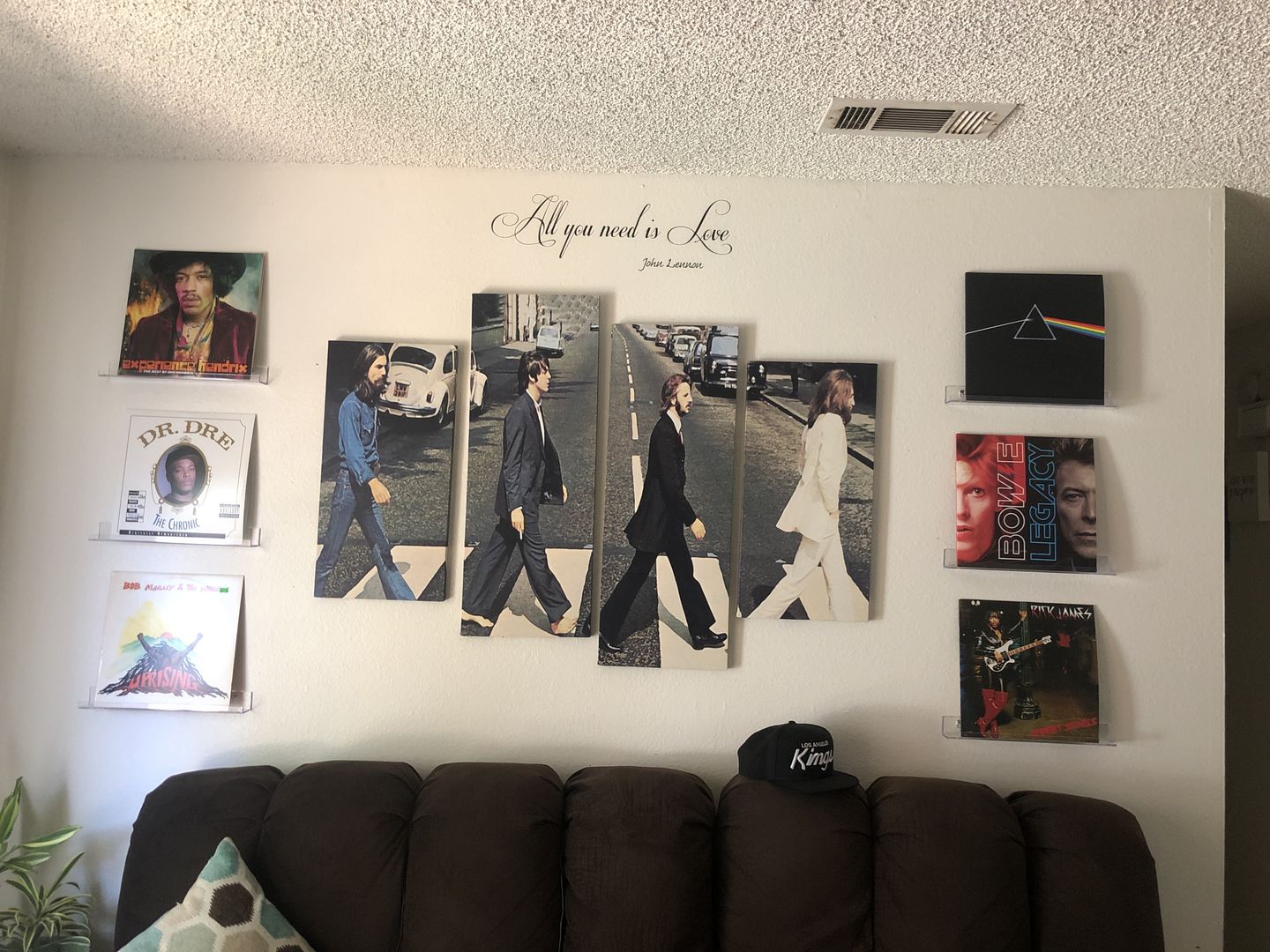 Customer photo review of Abbey Road Wall Art