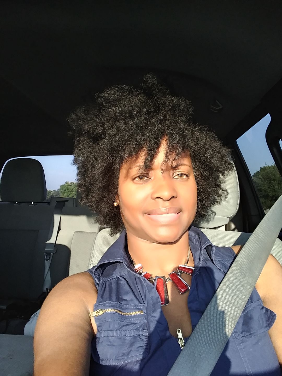 Customer photo review of Non-Stripping Shampoo Bar
