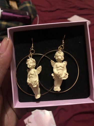 Customer photo review of DORIS Strawberry Patterns Pink Dress