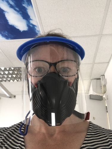 Customer photo review of Stealth P3 Respirator Facemask