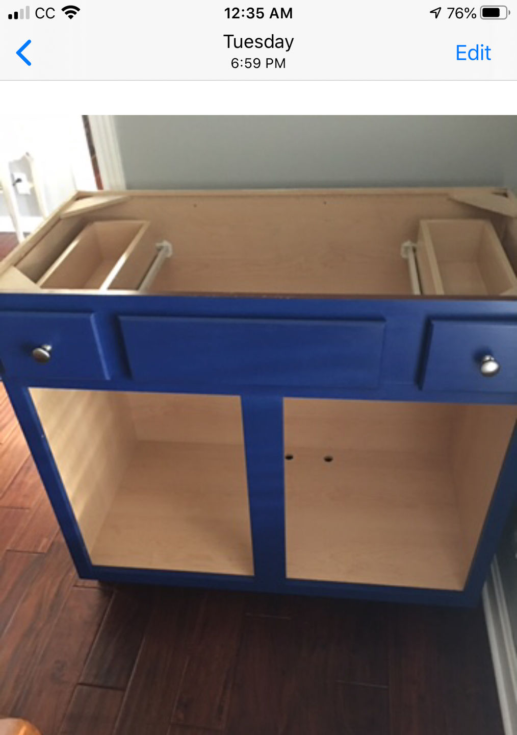 Customer photo review of American Dream - One Step Paint