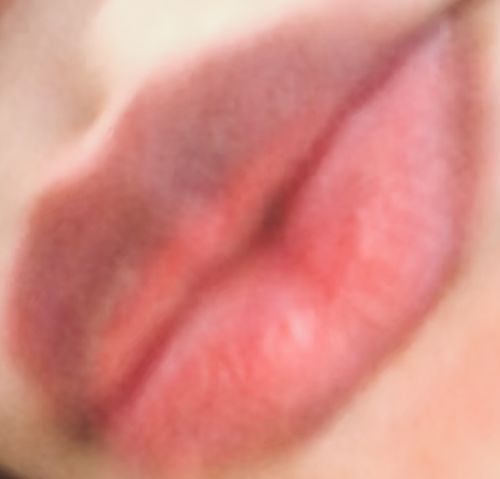 Customer photo review of SERVE® Lip Peeling Exfoliant