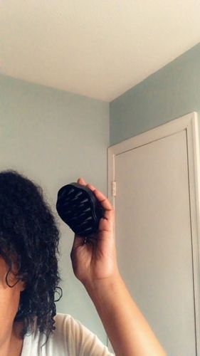 Customer photo review of Scalp Massager Shampoo Brush