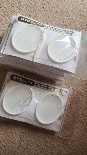 Customer photo review of Stealth P3 Replacement Filter (Pair)