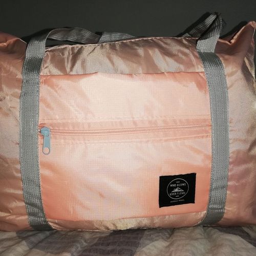 Customer photo review of Travel Foldable Duffel Bag