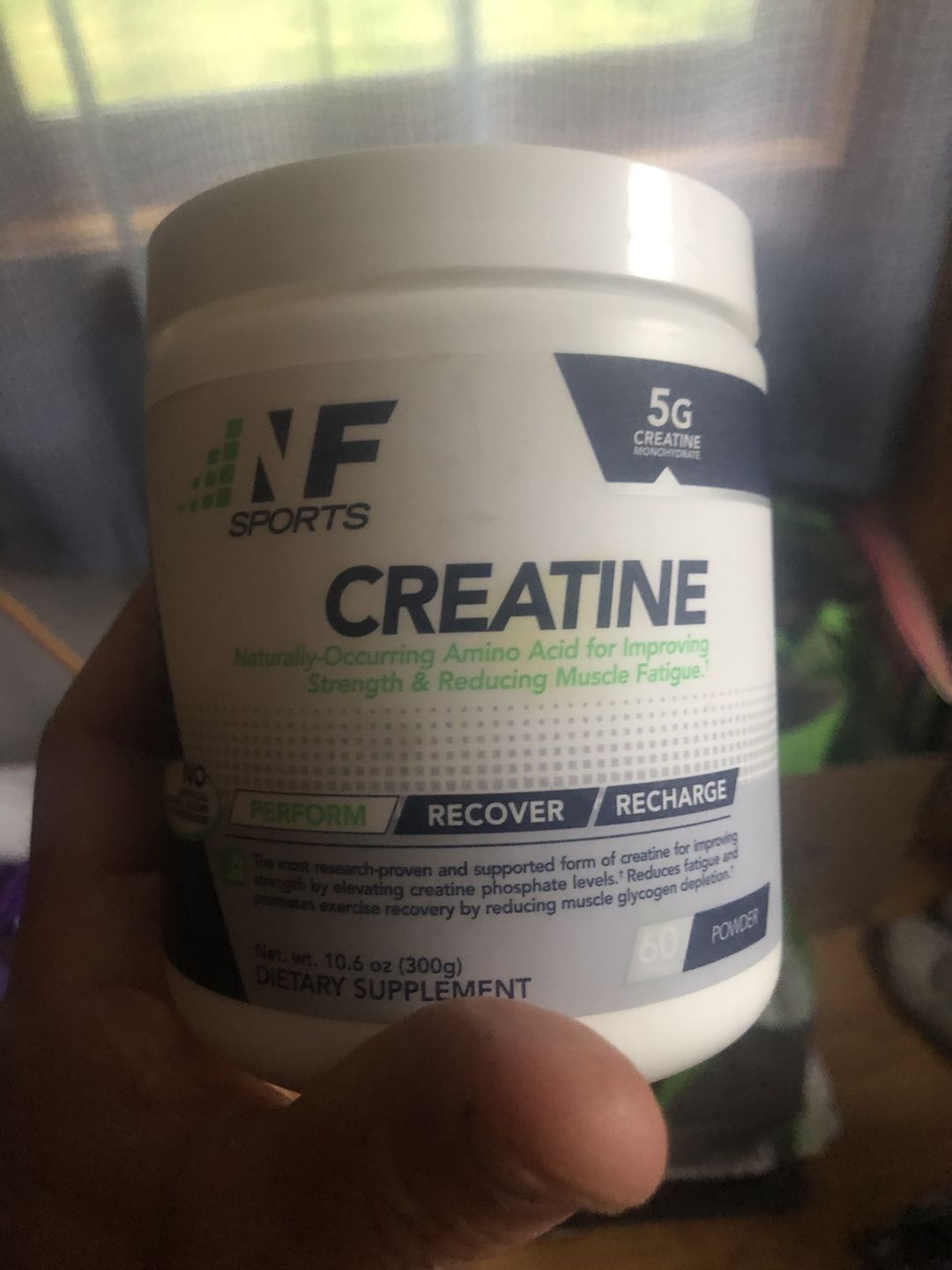 Customer photo review of MICRONIZED CREATINE