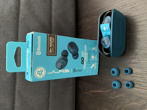 Customer photo review of JLab Audio Go Air Bluetooth True Wireless In-Ear Earbuds