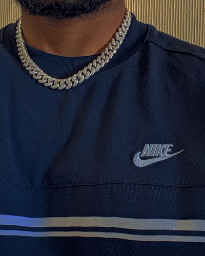 Customer photo review of CUBAN BLING. - 12MM OR BLANC