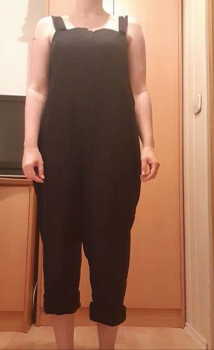 A C. review of Women Casual Linen Jumpsuits Overalls Pants L002# image 1 out of 1