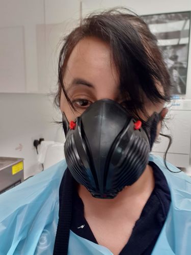 Customer photo review of Stealth P3 Respirator Facemask