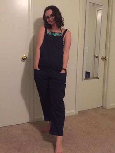 A H. review of Women Casual Linen Jumpsuits Overalls Pants L002# image 1 out of 1