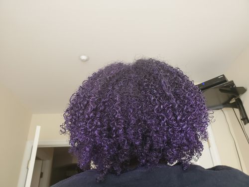 Customer photo review of Get Hued - Purple Rain