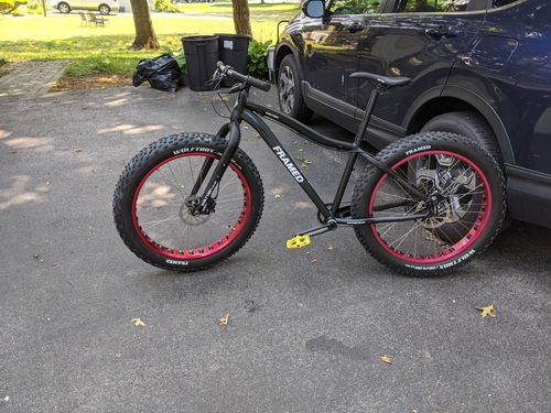 Customer photo review of Wolftrax Alloy Fat Bike 26"