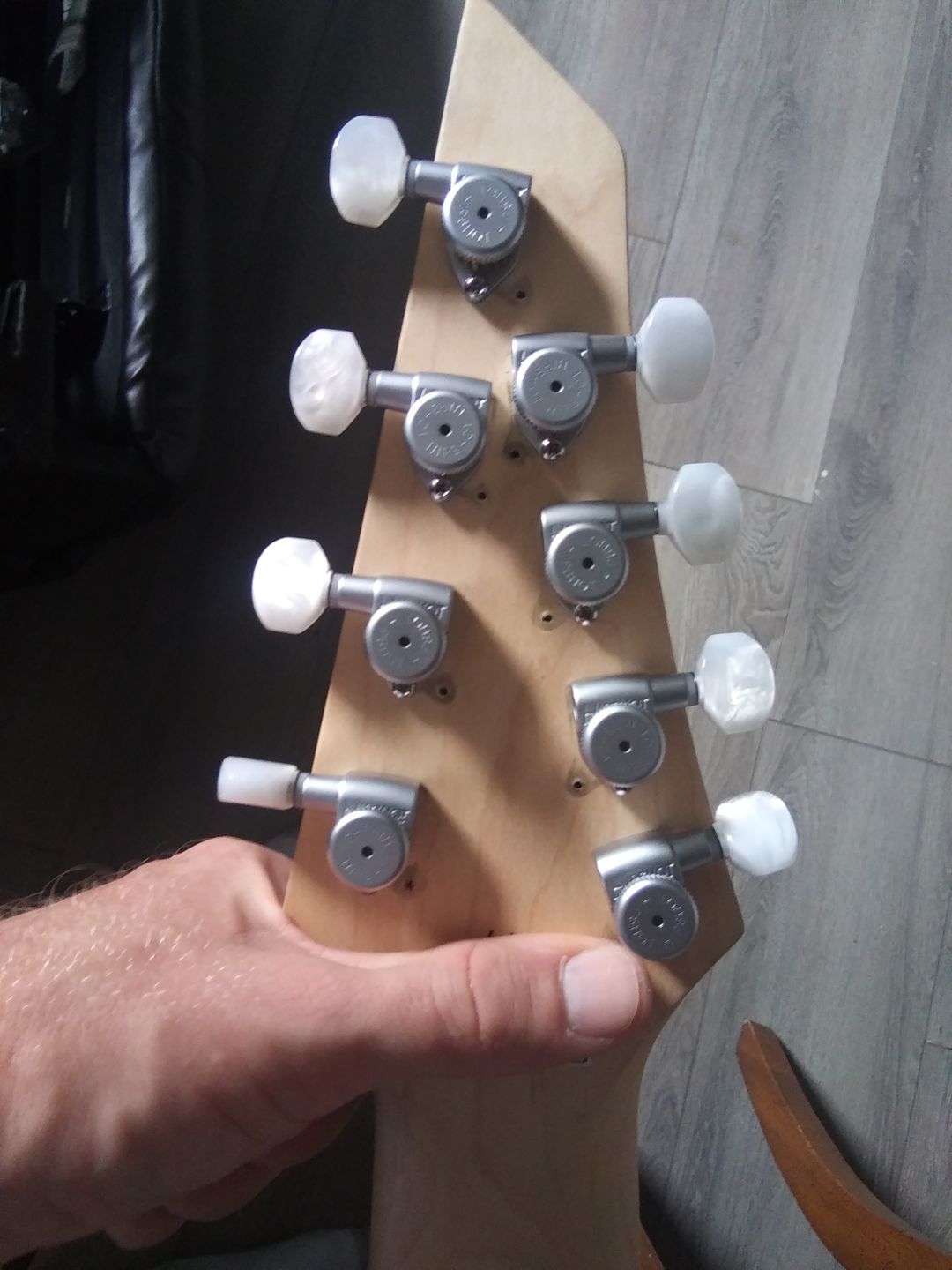 Customer photo review of Grip-Lock™ Open Guitar Tuning Machines (Sold Individually)