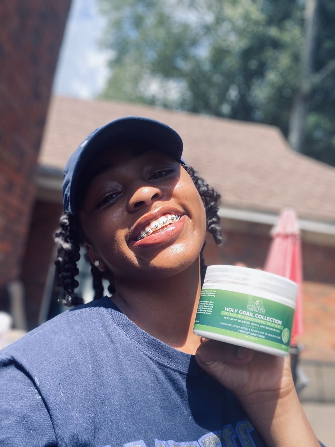 Customer photo review of Intense Deep Conditioning Treatment
