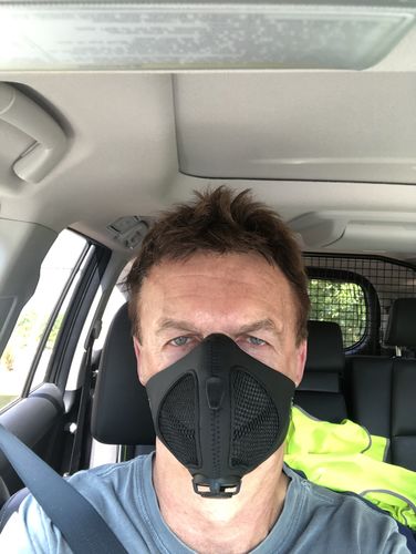 Customer photo review of Stealth Lite FFP3 Everyday Facemask