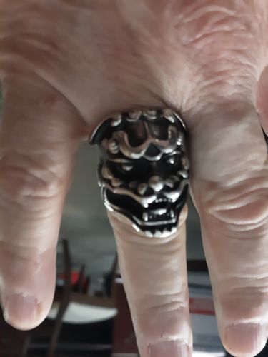 Customer photo review of GUARDIAN LION DOG RING