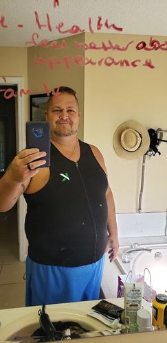 Customer photo review of Men's Zipper Neoprene Sauna Vest