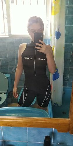 Customer photo review of KL ALIEN Combinaison courte avec fermeture