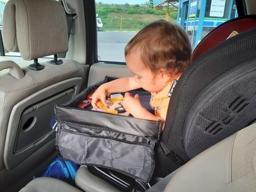 Customer photo review of Unyik ™ Kids Snack & Play Travel Tray