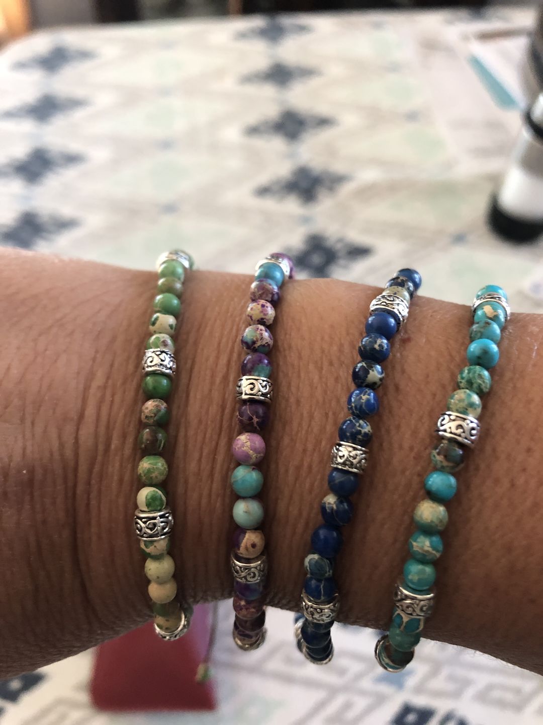 Customer photo review of Tibetan Energy Bracelet