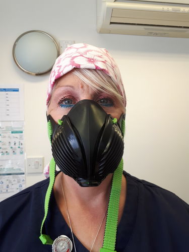 Customer photo review of Stealth P3 Respirator Facemask