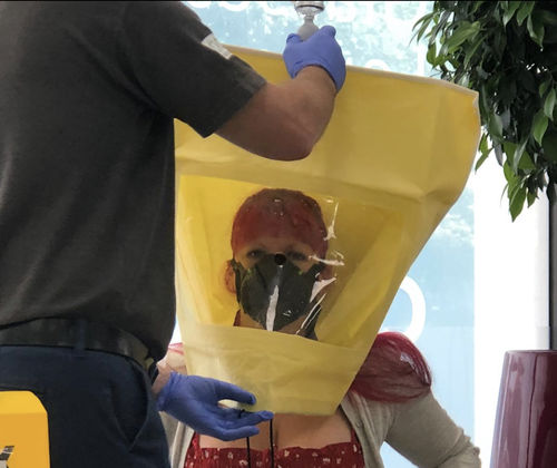 Customer photo review of Stealth P3 Respirator Facemask