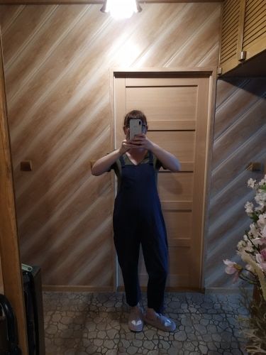 I A. review of Women Casual Linen Jumpsuits Overalls Pants L002# image 1 out of 1