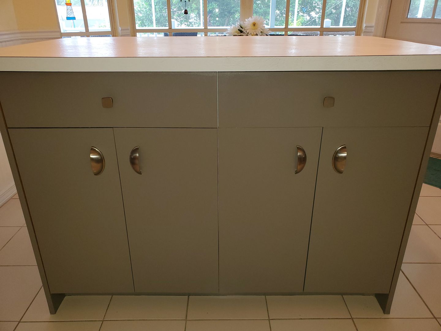 Customer photo review of Selznick Grey - One Step Paint