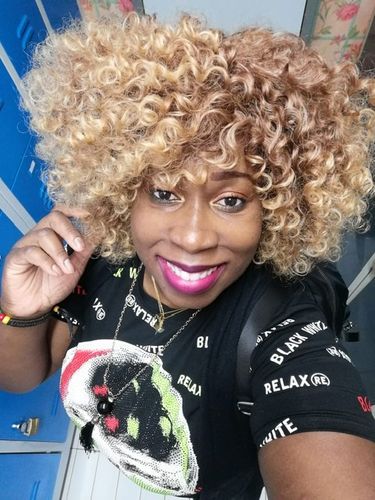 Customer photo review of Bobo Wig T-Lace  | Straight