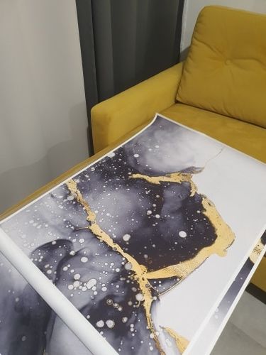 Customer photo review of Kintsugi Canvas Prints