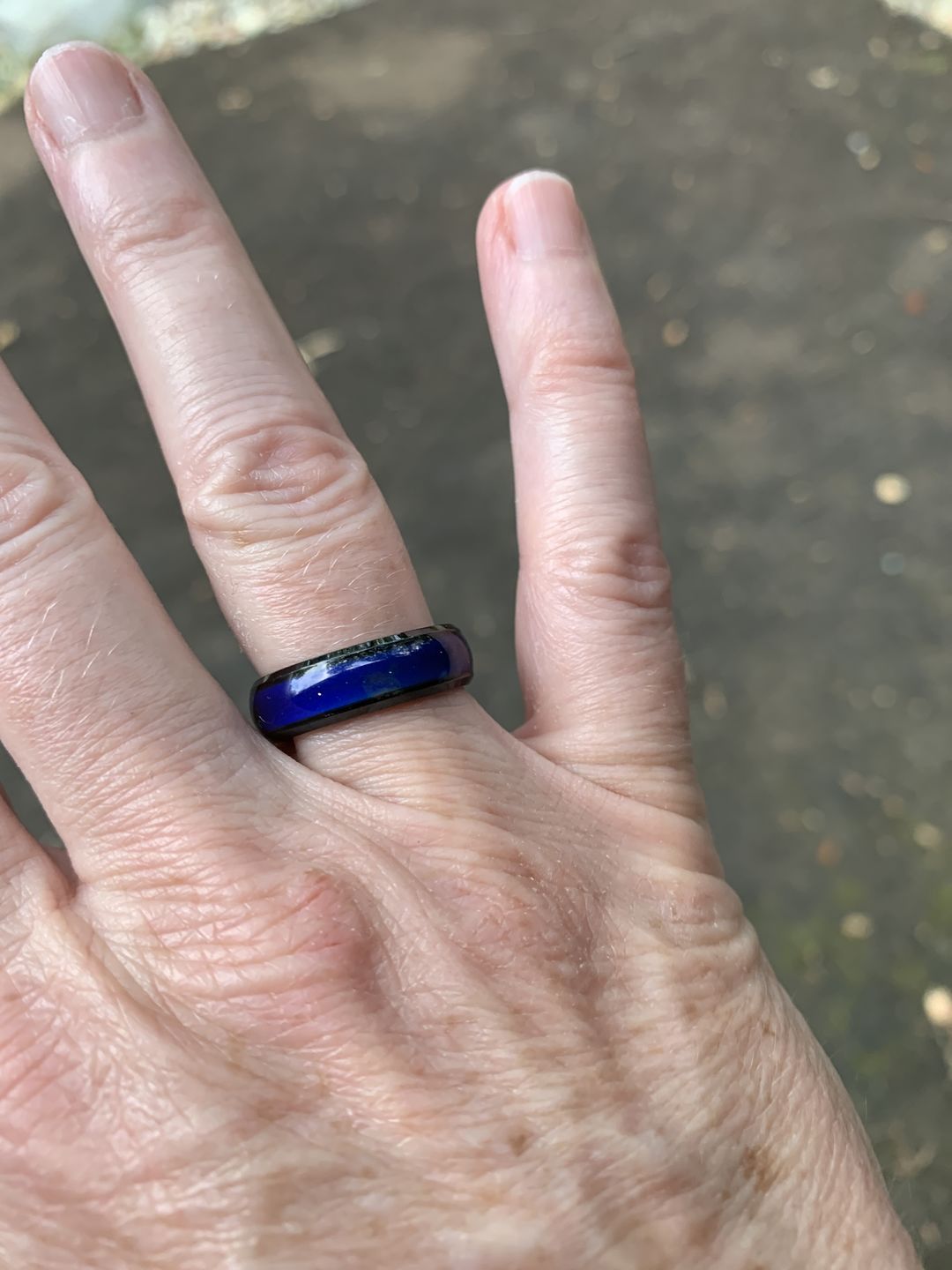 Customer photo review of Mystical Mood Ring
