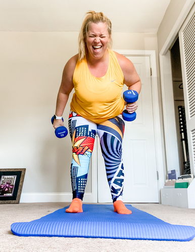 Customer photo review of Whalan Elite Leggings