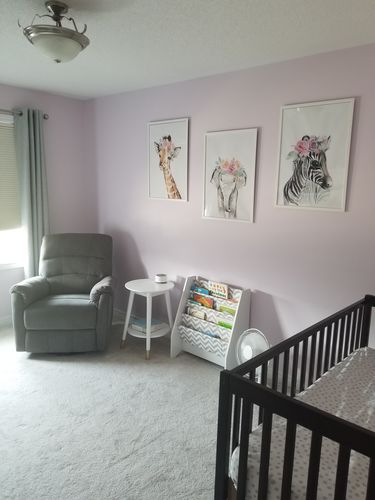 Customer photo review of Flower Crown Animals Canvas Prints