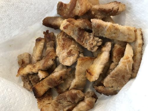 Customer photo review of Mugifuji Natural Pork Belly 1lb