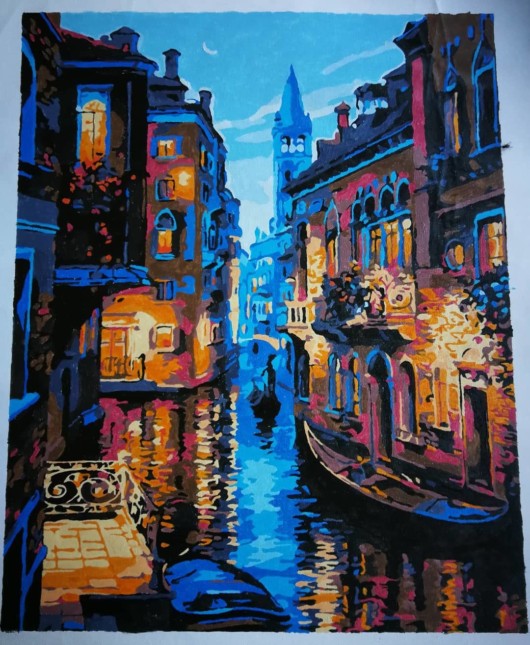 Customer photo review of FREE Paint By Numbers Kit