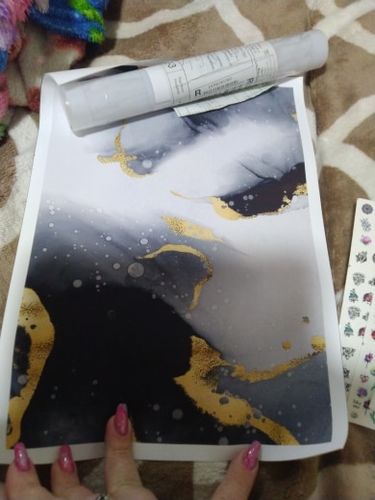 Customer photo review of Kintsugi Canvas Prints