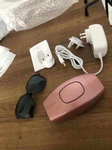 Customer photo review of Best at Home IPL Laser Hair Removal Device