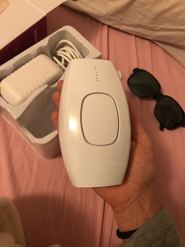 Customer photo review of Best at Home IPL Laser Hair Removal Device